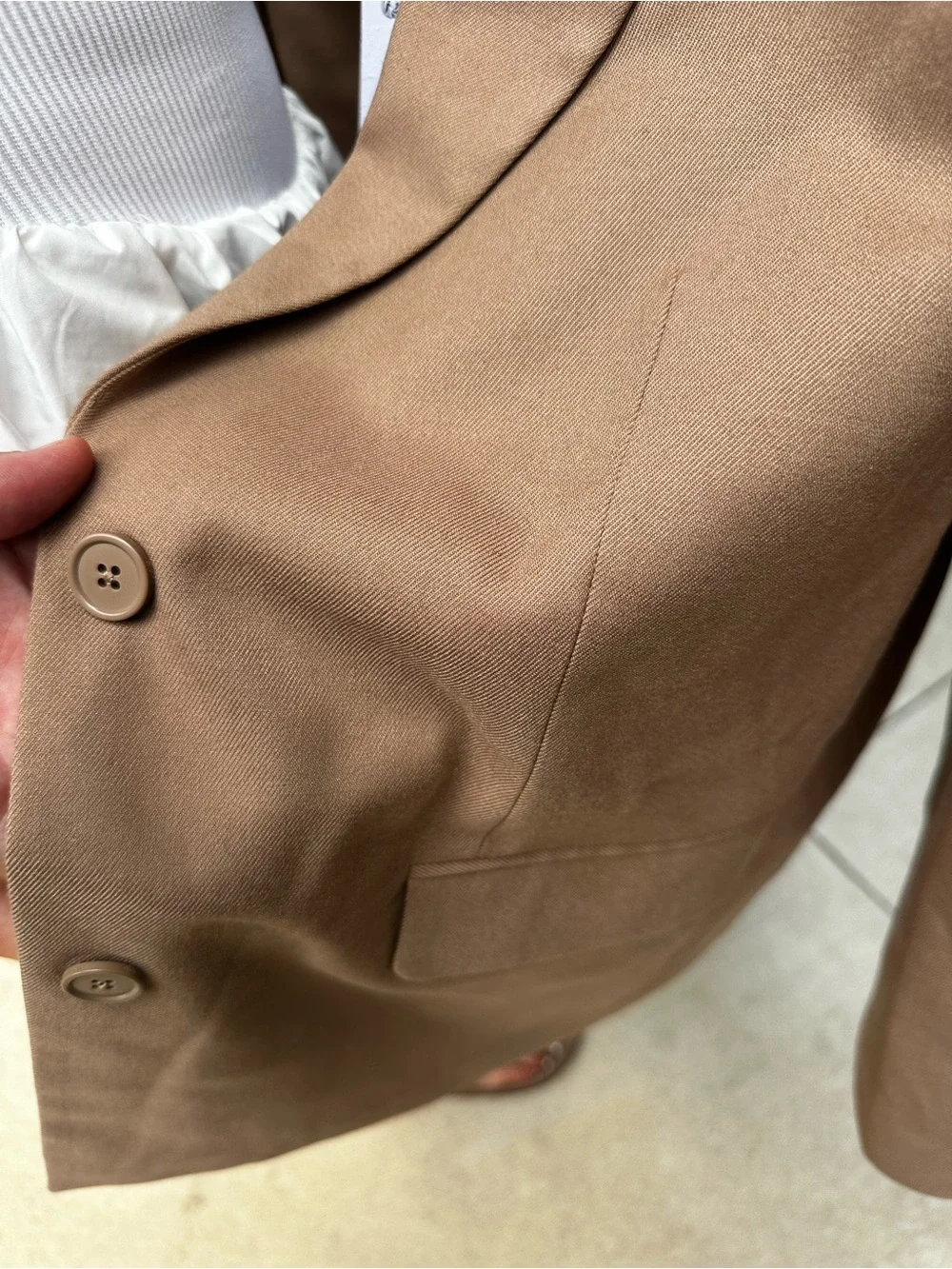 ALO Yoga Blazer in Toasted Almond 🤎